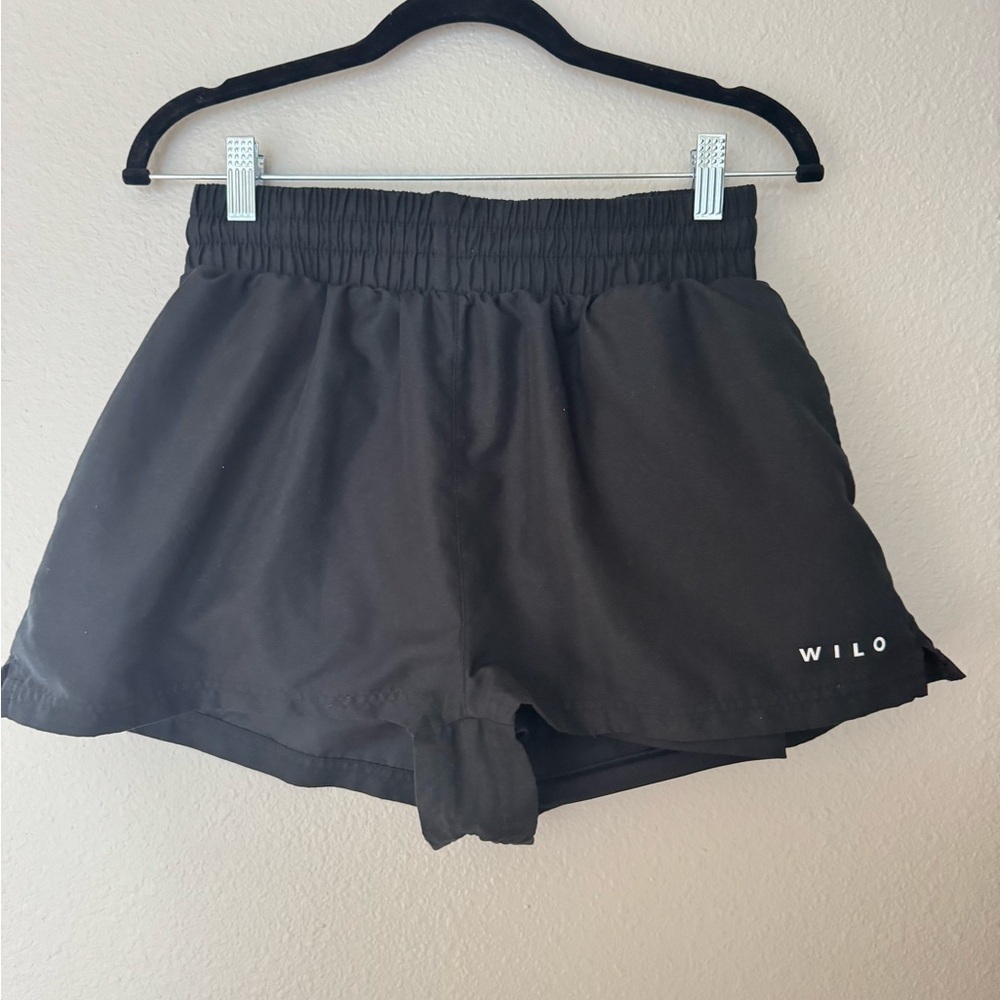 WILO The Label Lined Running Short Size large Women’s Black Active